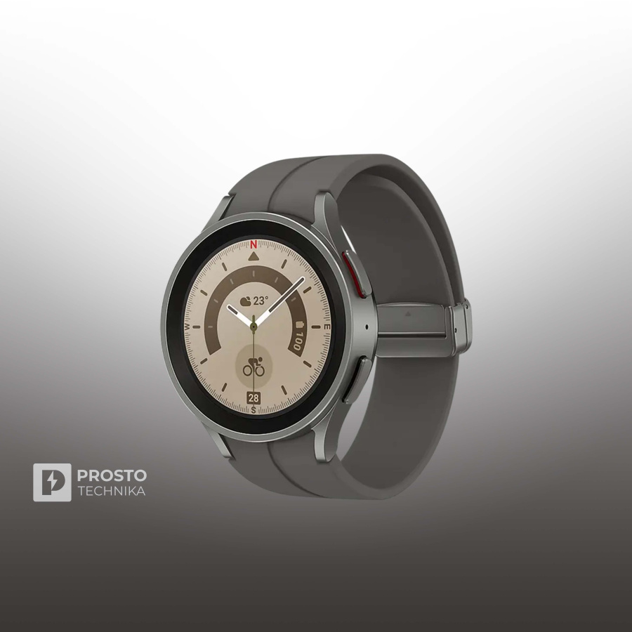 Смарт-часы Samsung Galaxy Watch5 Pro 45 mm SM-R920 Gray Titanium